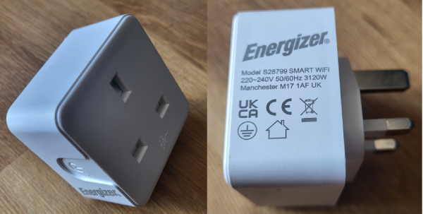 Exterior of the plug, showing model S28799