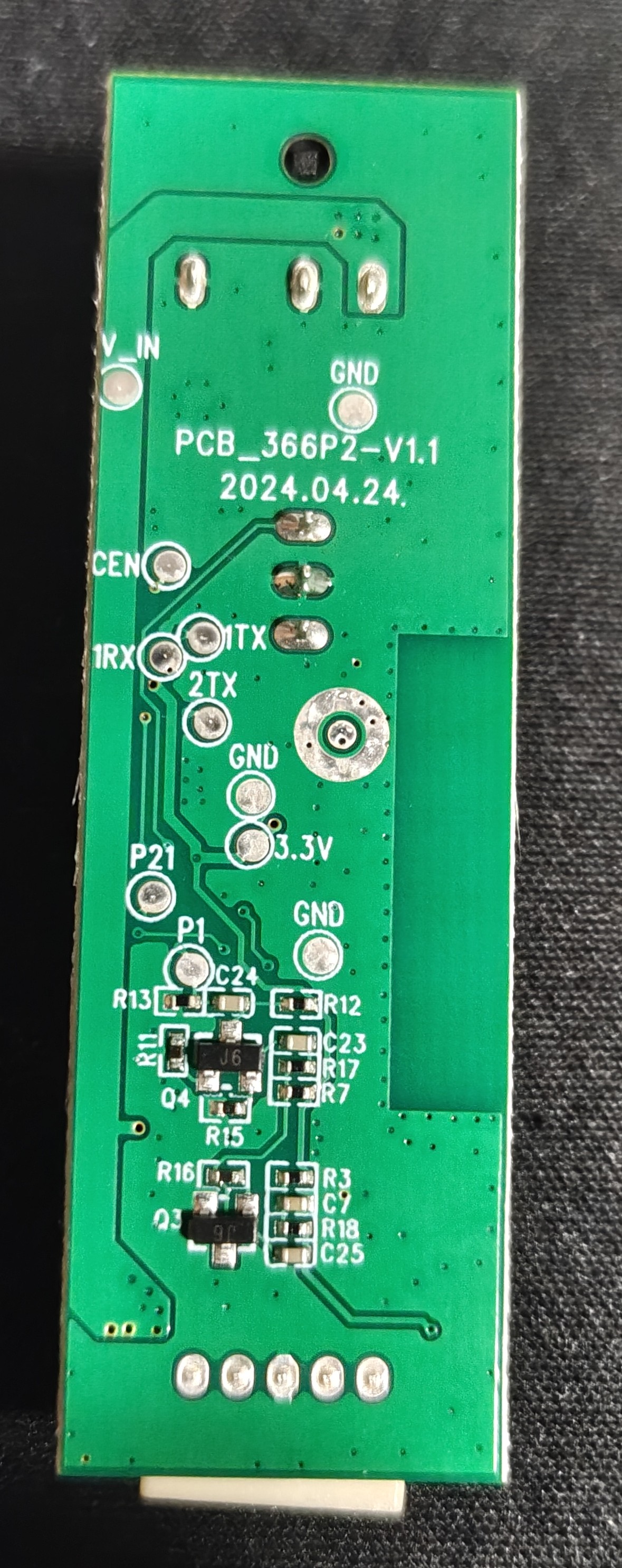 Picture of the new board